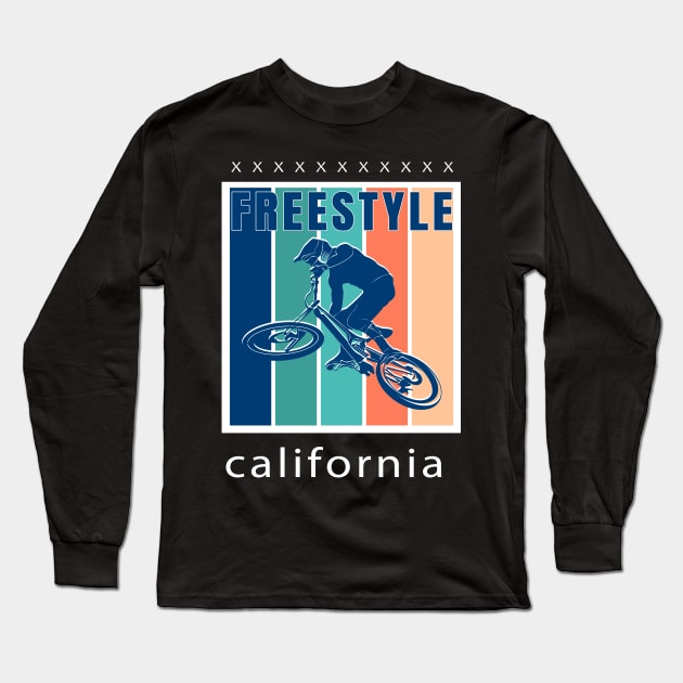 freestyle Long Sleeve T-Shirt by ramonagbrl